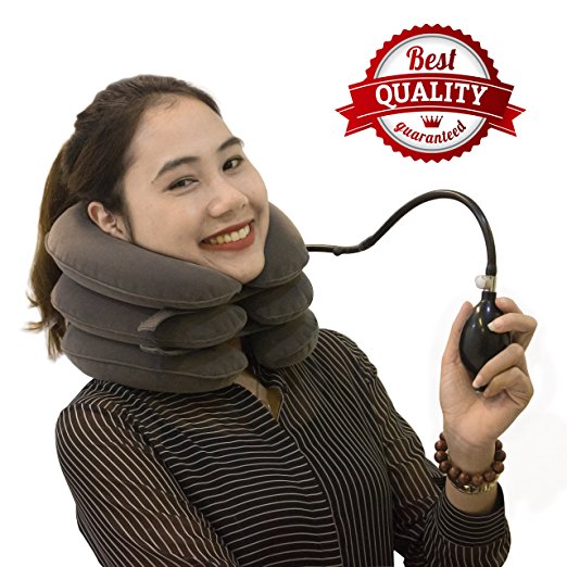 Cervical Neck Traction Device By SAULLA