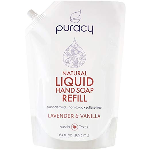 Puracy Natural Liquid Hand Soap Refill