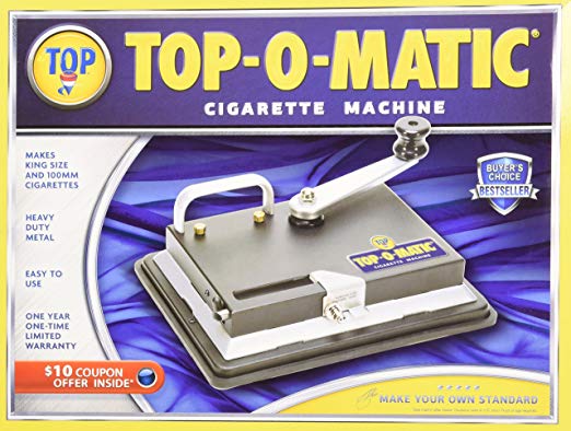 New Top-O-Matic Cigarette Rolling Machine