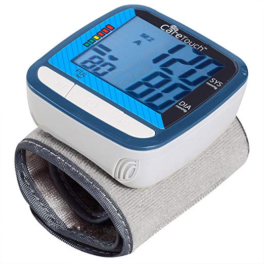 Care Touch Automatic Wrist Blood Pressure Cuff Monitor