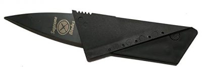  Supreme Blades Black Credit Card Knife: