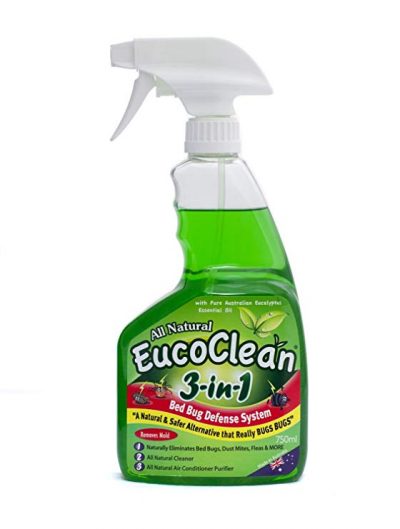  Eucoclean 3-in-1 Natural Bed Bug Spray Killer and Defense System, 750ml: