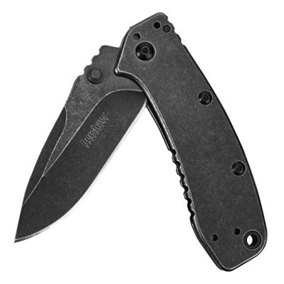 13. Kershaw Cryo II BlackWash Pocket Knife: