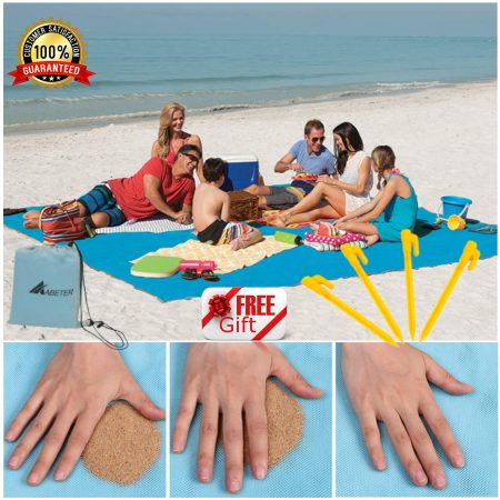  ABETER Sand Free Beach Mat Blanket