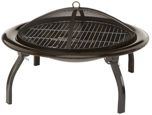  AmazonBasics 26-Inch Portable Folding Fire Pit-Indoor Fire Pits