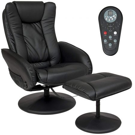  Best Choice Products Faux Leather Massage Recliner Chair