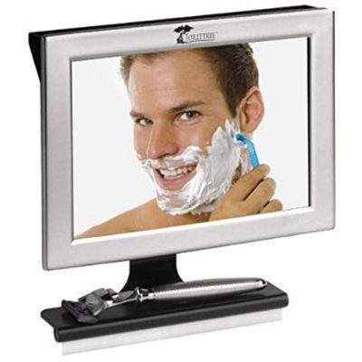 ToiletTree Products Fogless Shower Mirror with Squeegee