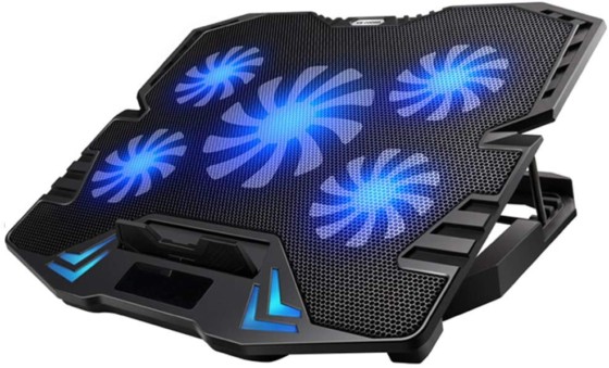 KEROLFFU Adjustable Foldable Gaming Laptop Cooler