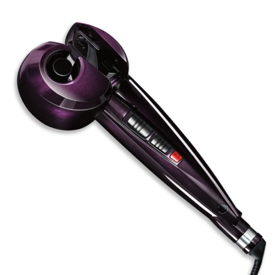 INFINITIPRO by CONAIR Curl Secret Professional Hair Curler Machine (Purple)