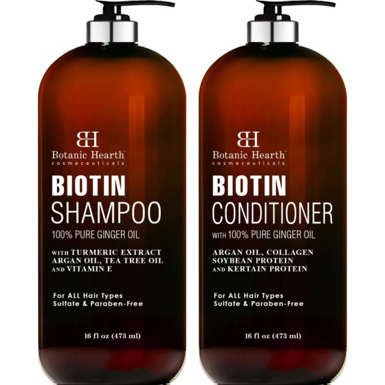 BOTANIC Shampoo And Conditioner For Women And Men 