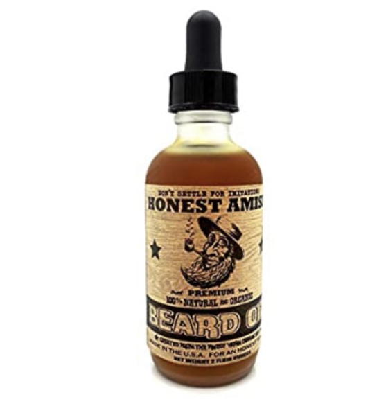 Honest Amish - Premium Beard Oil - 2 Ounce for men