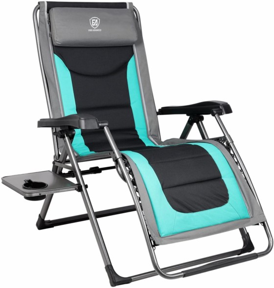 Padded Patio Zero Gravity Chair XL