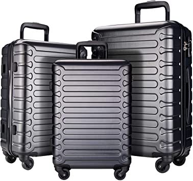 SHOWKOO 3 Piece Luggage Sets
