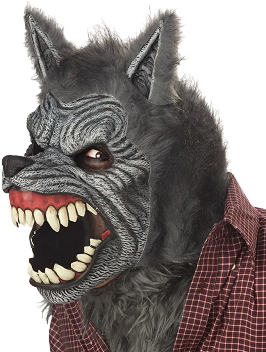 California Costumes Werewolf Motion Mask 