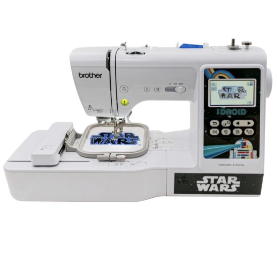 Brother Sewing and Embroidery Machine, 4 Star Wars Faceplates