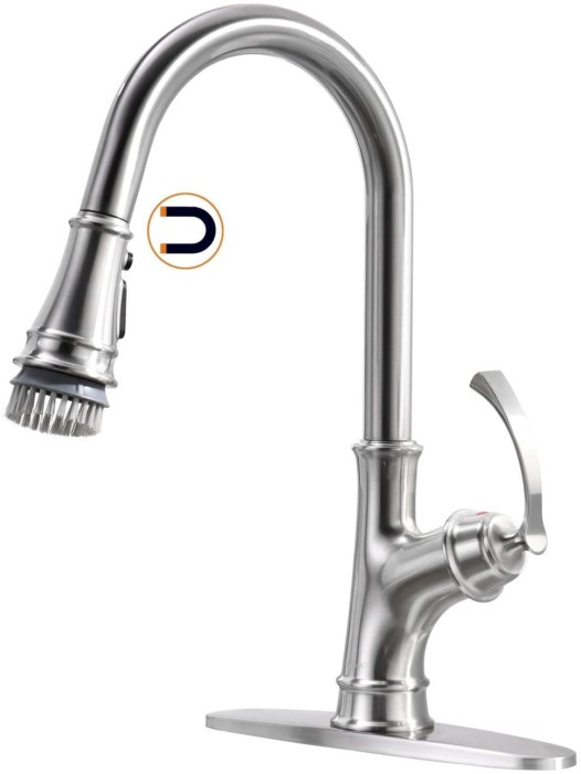 APPASO Single Handle Pull Down Kitchen Faucet