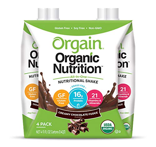 Orgain Organic Creamy Chocolate Nutritional Protein Shake with 16g Protein