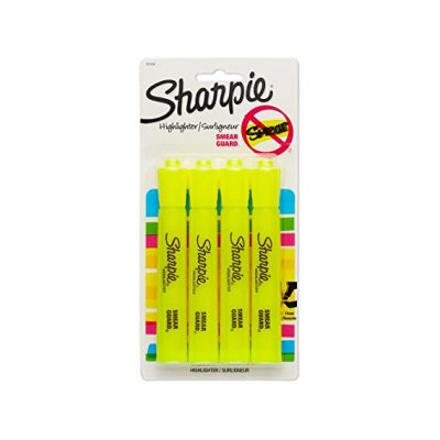 3. Sharpie 25164PP Accent Tank Highlighters: