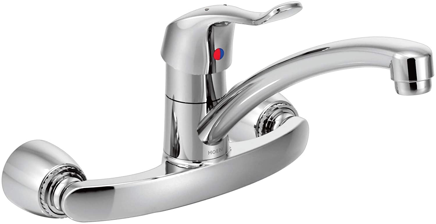 Moen Commercial 8713 M-Dura One Handle Kitchen Faucet