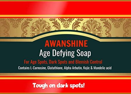 Awanshine whitening soap with Age Defying properties