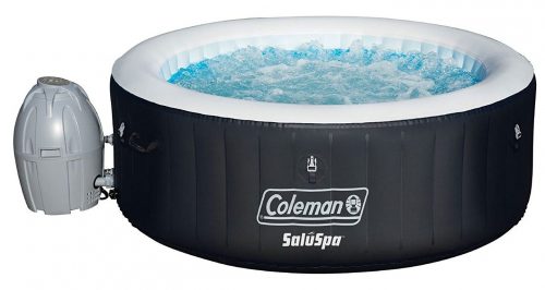  Coleman 71 x 26 Inches Portable Inflatable Spa 4-Person Hot Tub