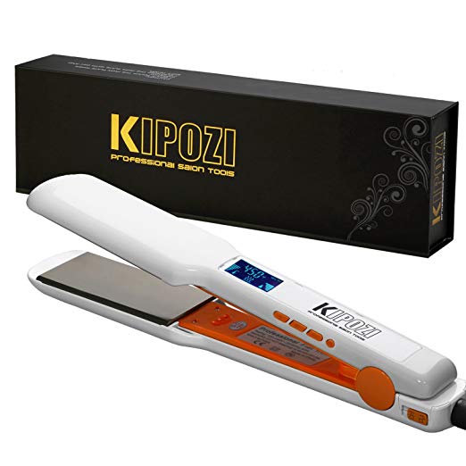 KIPOZI Pro Nano-Titanium Hair Straightener Flat Iron