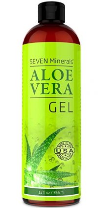 Organic Aloe Vera Gel with 100% Pure Aloe from FRESHLY CUT Aloe Plant-Aloe Vera Gels
