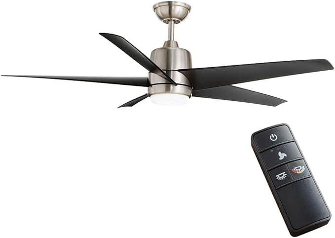 Hampton Bay Mena Ceiling Fan with Light Kit