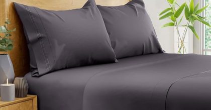 Bampure 4 Pcs Luxury Series Queen Sheet Set