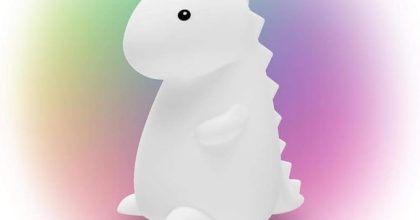 Adorable silicone night light for baby and kids rooms