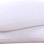 puredown Goose Feathers and Down White Pillows Set of 2
