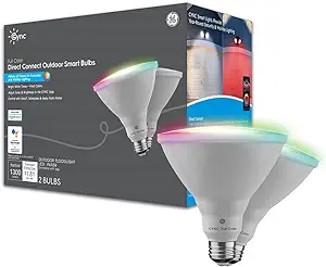 GE CYNC Smart LED Light Bulb, WiFi and Color Changing