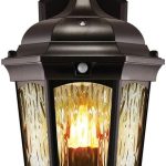 Euri Lighting Flickering Flame Porch Light