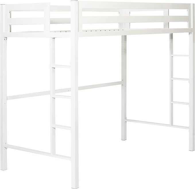 Walker Edison Brighton Classic Metal Loft Bunk Bed