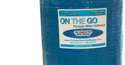 On the go otg4 vm dblsoft portable compact water softener