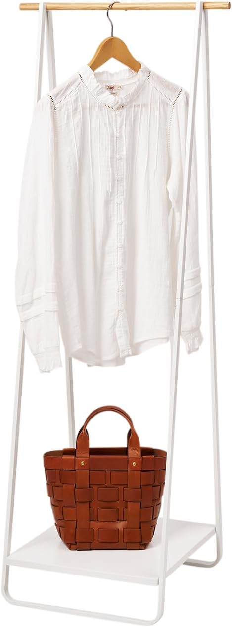 Yamazaki Home Freestanding Coat Hanger Clothes Rack