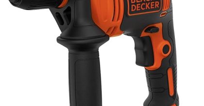 Black+decker hammer drill, 6.5 amp, 1/2 inch (behd201)