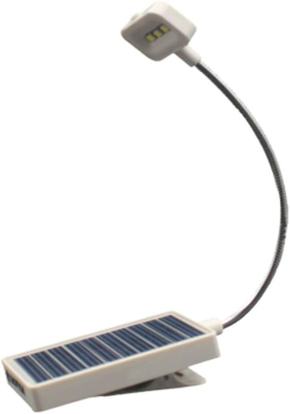 Glovion Solar Clip on Book Light LED Reading Light