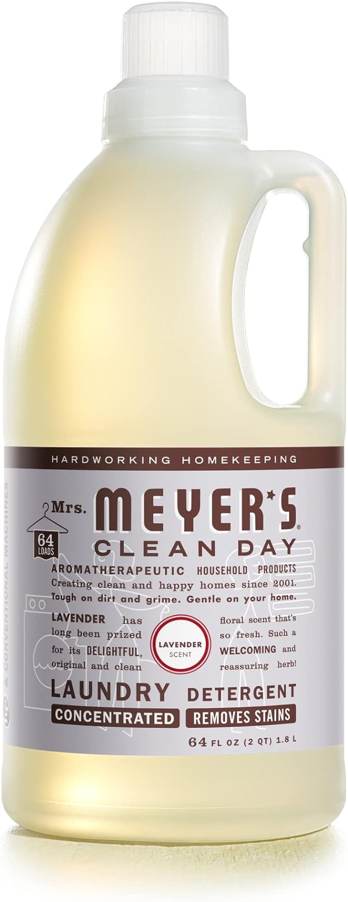 Mrs. Meyer's Clean Day Liquid Laundry Detergent, Lavender
