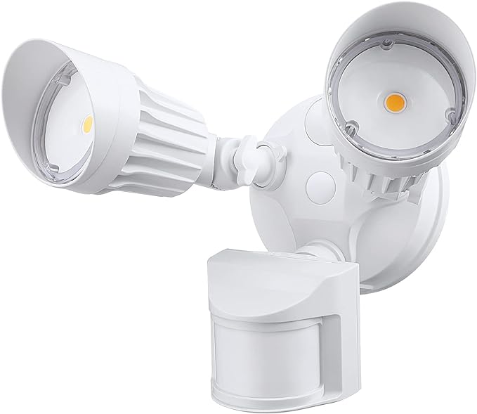 LEONLITE COB LED Security Light, Motion Sensor Flood Light Outdoor