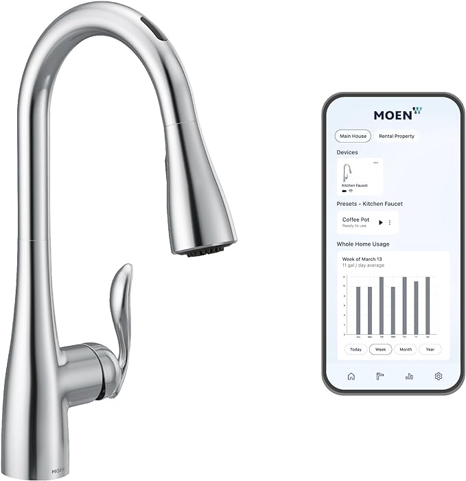 Moen Arbor Smart Faucet with Voice Control