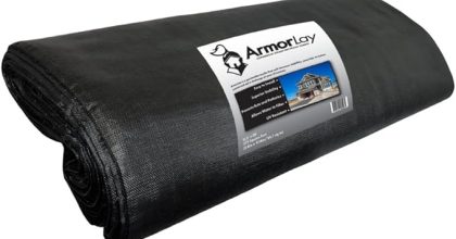 Armorlay commercial grade driveway fabric
