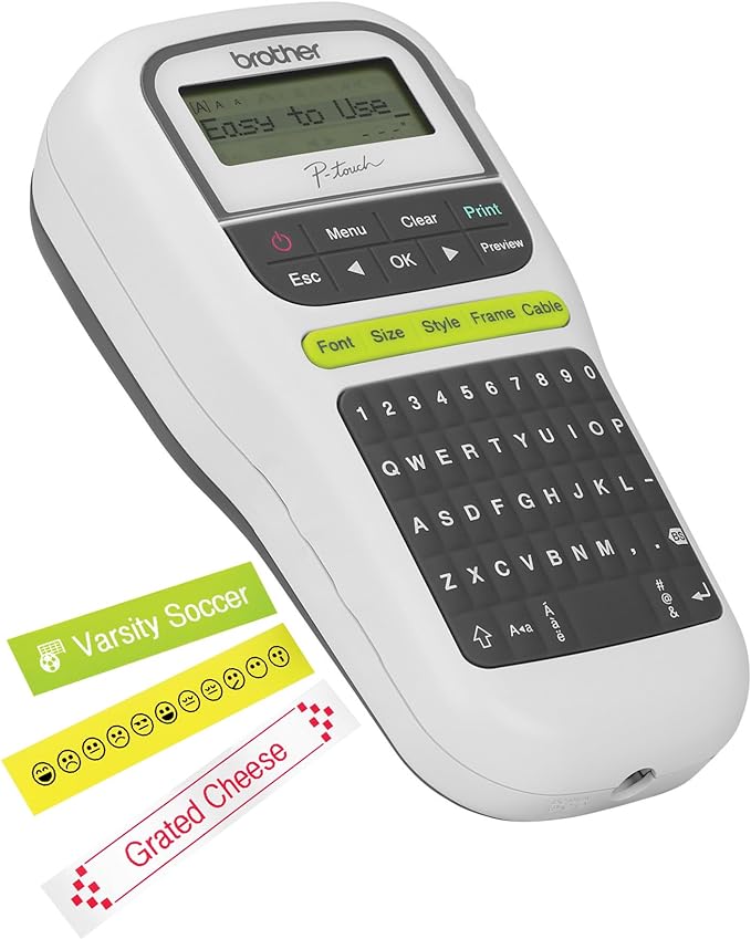 Brother P-Touch Label Maker, Portable Printer