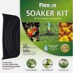 9 Best Soaker Hoses in 2025 Flexon WS100KITCN 20-Piece Soaker Hose Kit, 100 ft, Black
