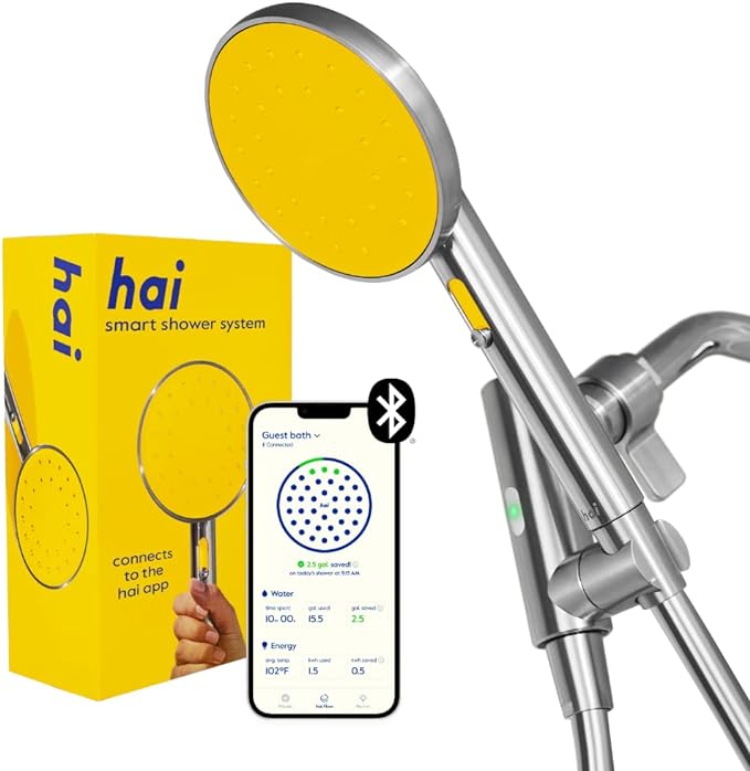 hai Smart Shower Head with Adjustable High Pressure