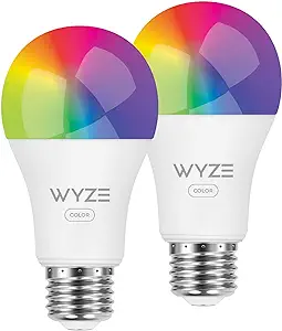Wyze Bulb Color, Smart A19 Bulb
