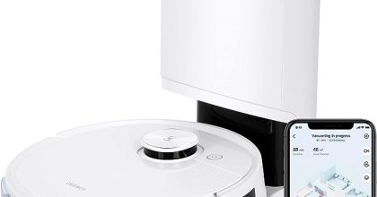 Ecovacs deebot t9+ robot vacuum and mop combo