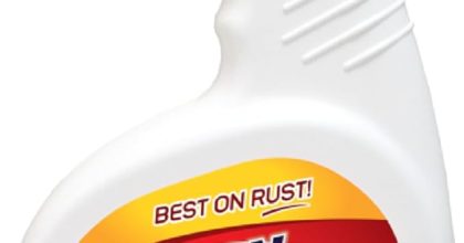 Iron out rust stain remover spray gel