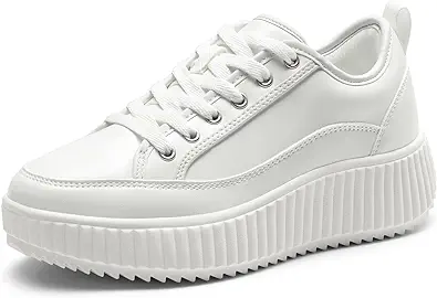 DREAM PAIRS Women Platform Chunky Sneakers