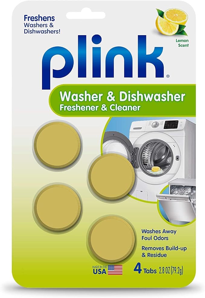 Plink Summit Brands Washer and Dishwasher Freshener Cleaner